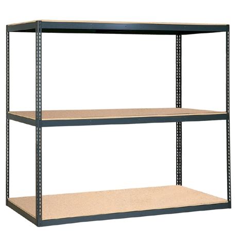 metal shelves at lowe's